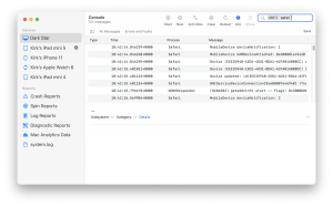 Mac Applications Console How to use the Console app for troubleshooting - The Mac Security Blog