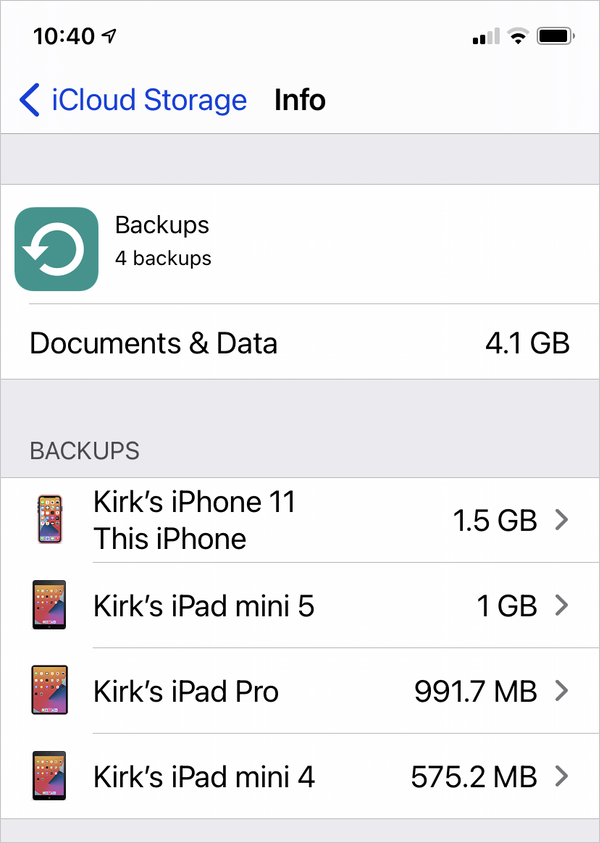 how to backup iphone to icloud on phone