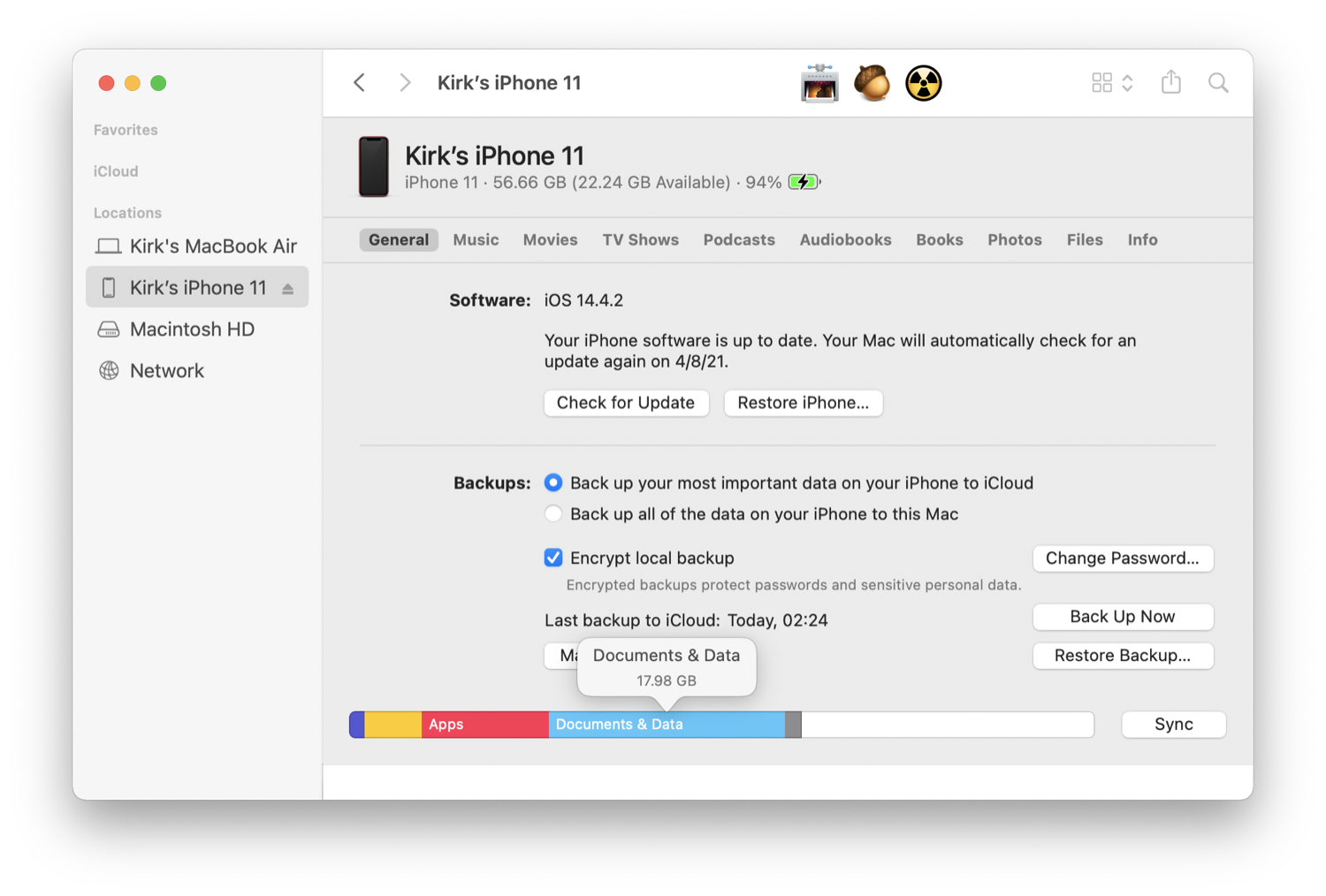 you tube how to backup iphone to icloud ios 11