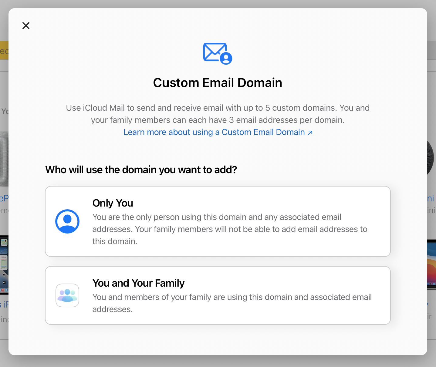 How to Set Up Custom Email Domains with iCloud Mail - TidBITS