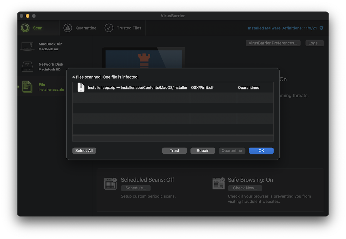 mac check for malware mac check for malware