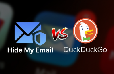 Apple Hide My Email vs DuckDuckGo Email Protection private e-mail forwarding services