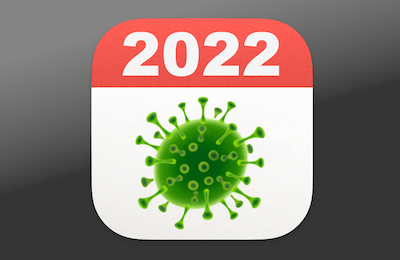 Apple Mac malware year in review for 2022 calendar icon logo virus emoji