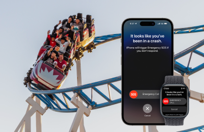 Apple's Crash Detection feature - roller coasters and other false positives