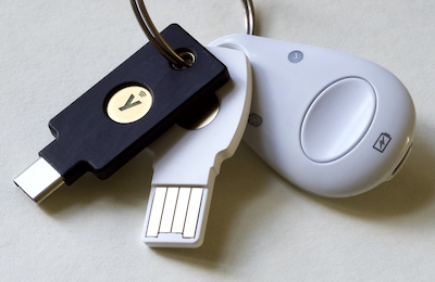 Security Keys NFC USB-C USB Type A YubiKey Yubico keychain