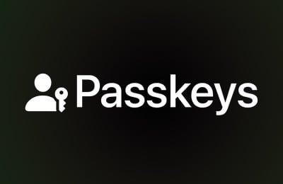 Apple Passkeys logo hero