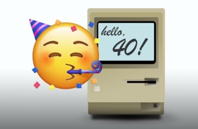 Apple Macintosh Mac 40th birthday anniversary
