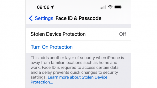 How to enable Stolen Device Protection for iPhone - The Mac Security Blog