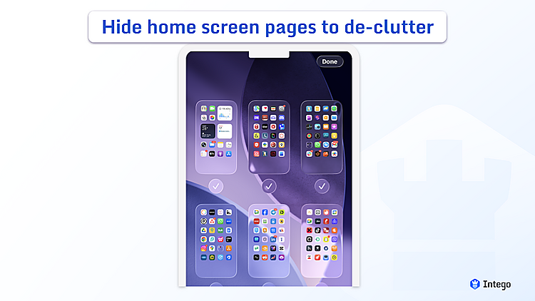 iOS Home Screen pages