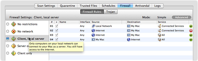 should my firewall be on on my mac